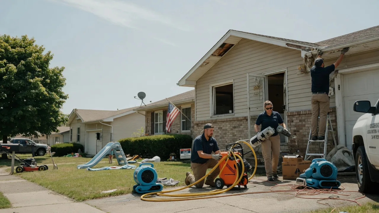 Water Damage Restoration in Hutchinson, PA near me